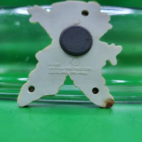 1985 Get Along Gang Refrigerator Magnet Woolma Lamb American Greetings Vtg PVC - Picture 3 of 4